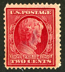 U.S. #367 MINT NG THIN