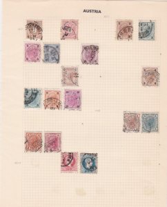 austria stamps page ref 17106