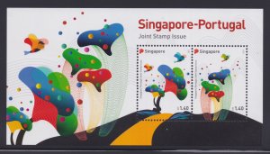 SINGAPORE 2021 - Singapore-Portugal Joint Emission - Miniature Sheet