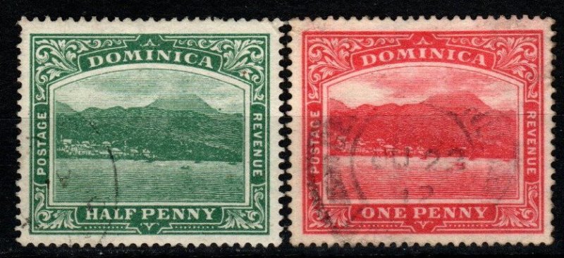 Dominica #50-1 F-VF Used CV $7.00