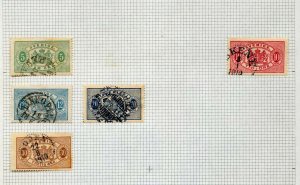 Norway Sweden Finland Early Used Lot on Pages(100+Items)NT 8608