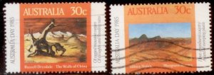 Australia 1985 SC# 942-3 Used L189