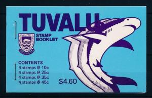 [48055] Tuvalu 1981 Marine life Fish MNH Booklet