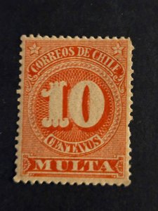 Chile #J46     MNH