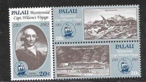 Palau #35 MNH Captain Wilson's Voyage