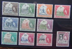 Basutoland 1961 - 1963 set to R1 MM