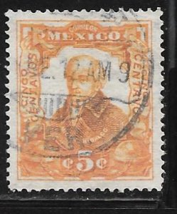 Mexico 314: 5c Miguel Hidalgo, used, F-VF