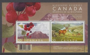 Canada 2106b Souvenir Sheet MNH VF