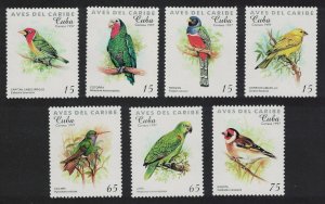 Caribic Birds of the Caribbean 7v 1997 MNH SG#4186-4192