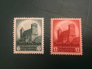 ICOLLECTZONE Germany 442-443  VF  hinged 