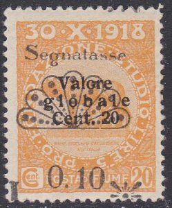 Fiume Sc #J19 Mint Hinged