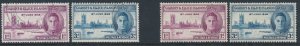 Gilbert & Ellice Islands 1946 SG 55-56 Victory Mint Hinged and Used (4 stamps)