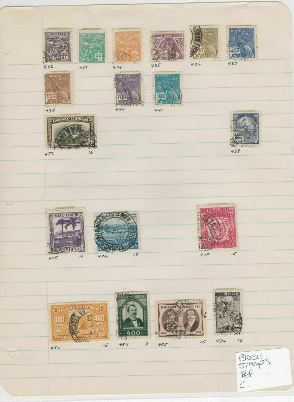 Brasil Stamps Ref: R6456