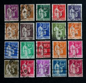 FRANCE #264-283 USED Complete FULL SET 1932-39