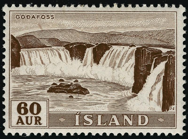 Iceland Waterfalls #291 Mint OG F-VF...Consider before prices rise!