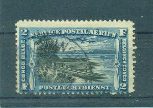 Belgian Congo sc# C3 used cat value $.60