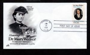 U.S. 1982 FDC Dr Mary Walker!!