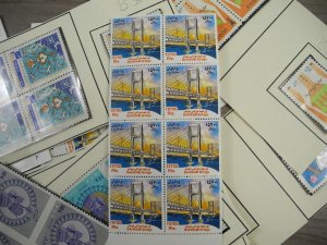 PERSIA, Fantastic assortment of Stamps in glassines, mounted on cut pages