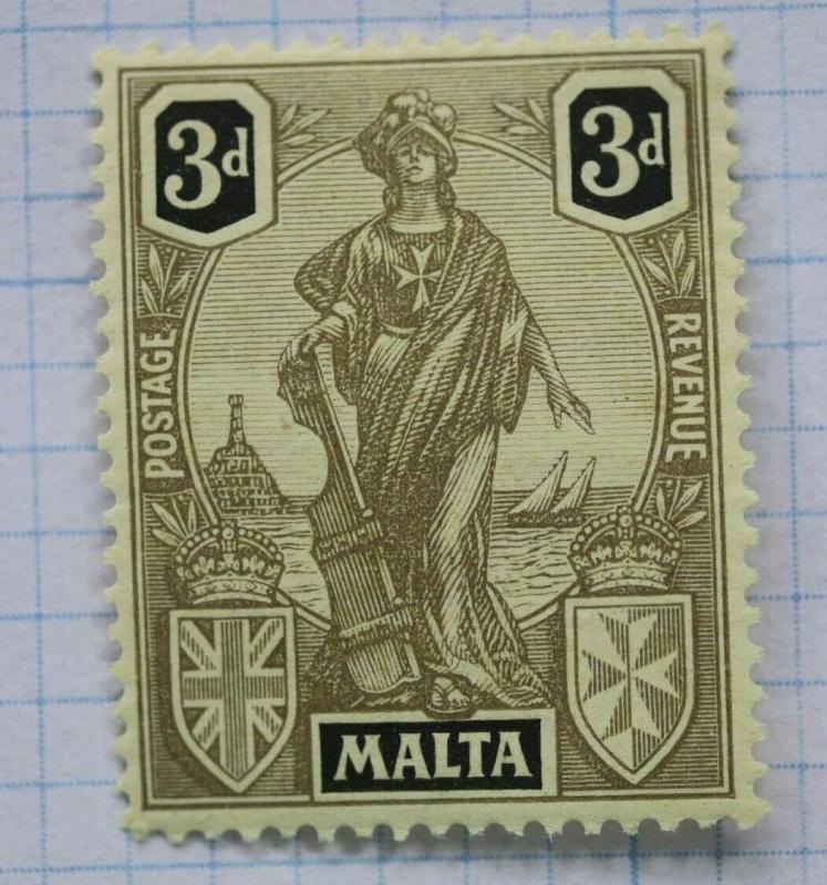 Malta sc#106 Mint MNH OG 3d