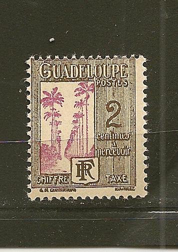 Guadeloupe J25 Postage Due MNH