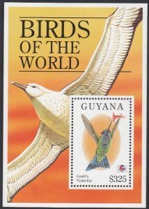 Guyana 1994 MNH Sc #2860 $325 Gould's violet-ear