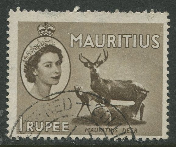 STAMP STATION PERTH Mauritius #262 QEII Definitive Issue FU 1953-1954