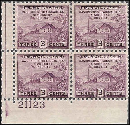 727 Mint,OG,NH... Plate Block of 4... SCV $5.50