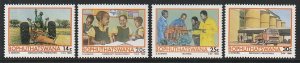 1986 South Africa - Bophuthatswana - Sc 180-3 - MNH VF - 4 singles - Ternisana