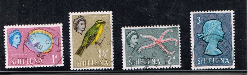 St Helena  1961  159-62  Used