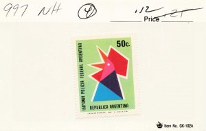 ARGENTINA  997   MNH