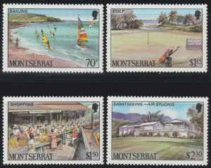 EDSROOM-17319 Montserrat 639-642 MNH 1986 Complete Sight Seeing