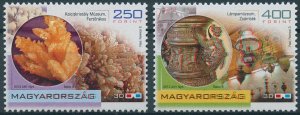 Hungary Stamps 2013 MNH Treasures of Museums Lamp Museum 2v Set 3D Stamps