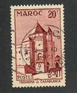 French Morocco; Scott 322; 1955; Used