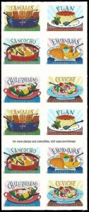 PCBstamps   US #5192/5197b Bk Pane $9.80(20x{49c})Delicioso, MNH, (3)