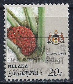 Malaysia-Malacca ~ Scott # 97a ~ Used