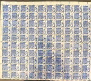 United States 1393d Sheet Cat Val $25.20