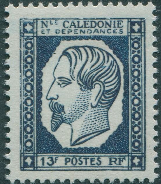 New Caledonia 1960 SG362 13f blue Napoleon III MNH