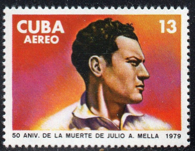 CUBA Sc# C314  JULIO ANTONIO MELLA Communist party 1979  MNH mint