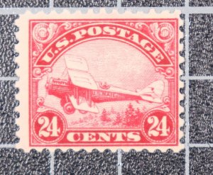 Scott C6 24 Cents Biplane MNH Nice Stamp SCV $130.00