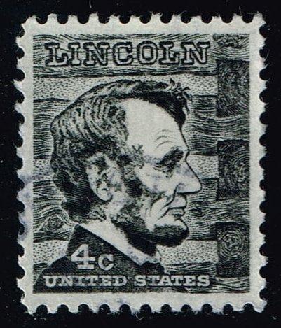 US #1282a Abraham Lincoln; Used  United States, General Issue