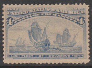 U.S. Scott #233 Columbus Stamp - Mint Single - IND