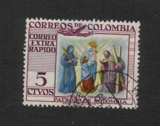 Colombia - C262 - Virgin of Chiquinquira - VFU