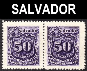 El Salvador Scott J40 perforated trial essay F+ mint no gum as issued. FREE...