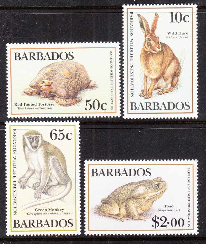Barbados 747-750 MNH VF