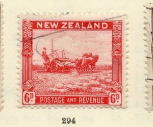 New Zealand 1935-36 Early Issue Fine Used 6d. NW-170178