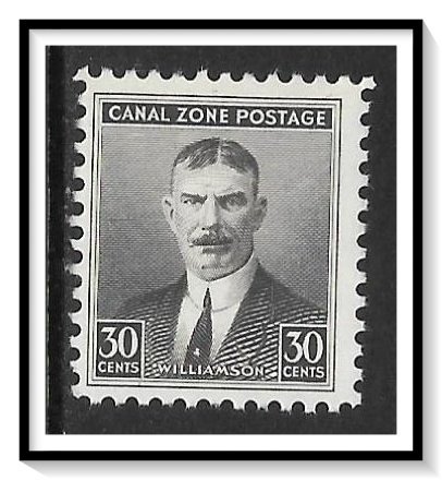 Canal Zone #113 Sydney Williamson MNH