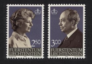 Liechtenstein Princess Gina Prince Francis Joseph II 2v 1983 MNH SG#823-824