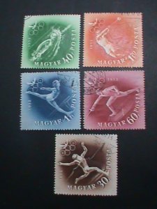 ​Hungary Stamp: 1952 SC#1000-3  Olympic Games-Helsinki'52 CTO Stamp set- Rare-