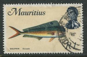 Mauritius - Scott 353 - QEII Pictorial Definitives -1969 -Used -Single 1r Stamp