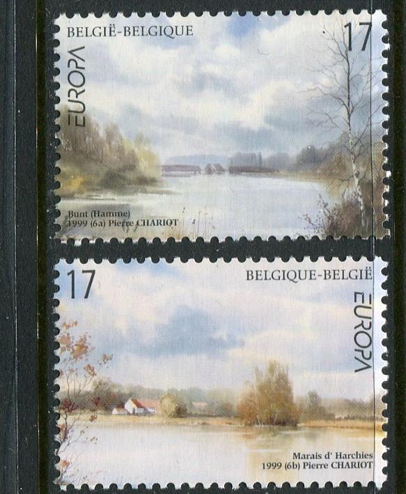 Belgium #1734-5 MNH 1999 Europa